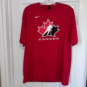 Nike IIHF Wade Redden Team Canada t shirt